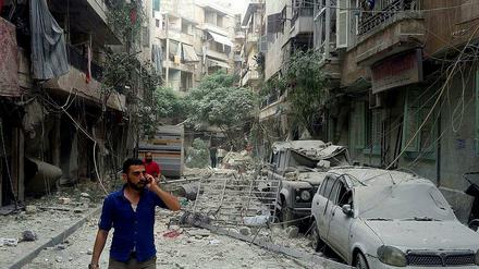 Die Kämpfe um Aleppo gehen weiter.