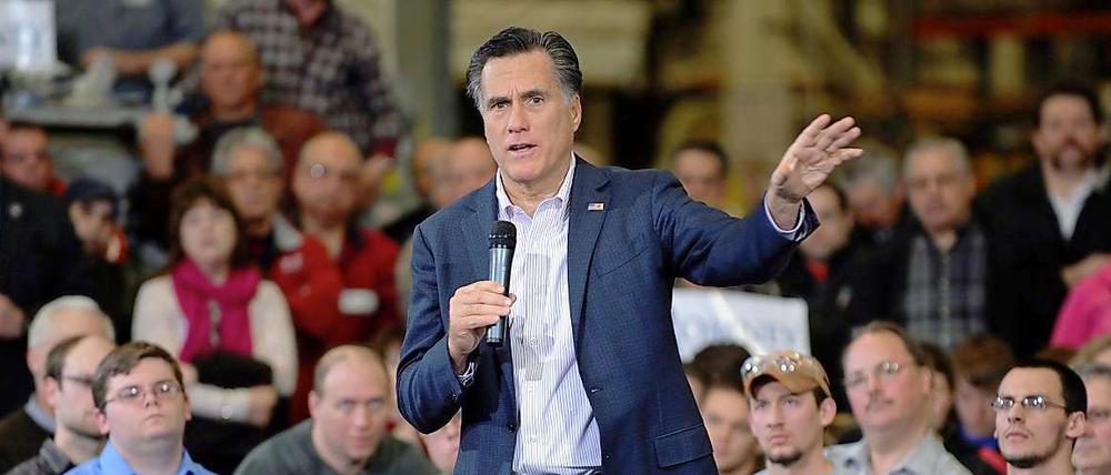 Noch gilt Mitt Romney als Favorit. Ob er das bleibt wird sich vielleicht am Super Dienstag entscheiden.