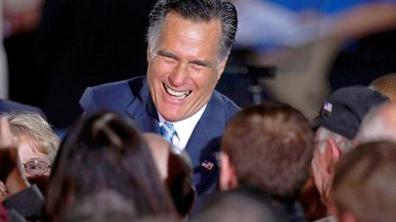 Nach einer Reihe von Vorwahlsiegen gibt sich der US-Republikaner Mitt Romney siegessicher.