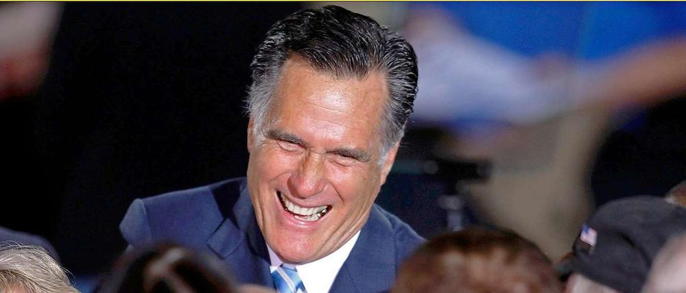 Nach einer Reihe von Vorwahlsiegen gibt sich der US-Republikaner Mitt Romney siegessicher.