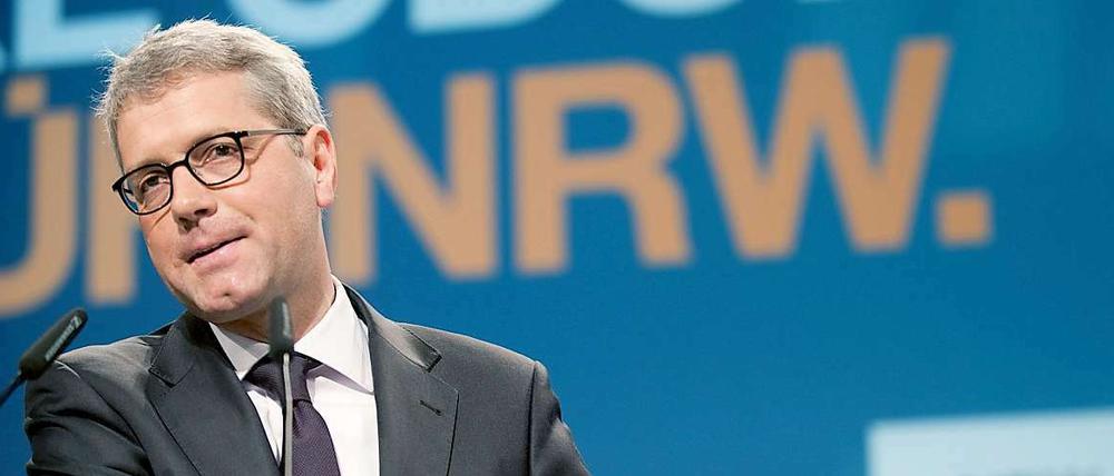Neuwahlen - nicht unbedingt: NRW-CDU-Chef Norbert Röttgen auf dem Landesparteitag am Wochenende.