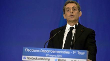 Erfolg bei den Départementswahlen: Frankreichs Ex-Präsident Nicolas Sarkozy.