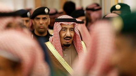 Der Neue: Der saudische König Salman bin Abdul Aziz. Die Bundesregierung hat angekündigt, vorerst keine Waffen mehr an Saudi-Arabien zu liefern 