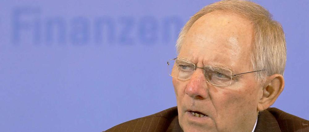 Finanzminister Schäuble ist optimistisch, dass der deutsche Haushalt die Vorgaben der Schuldenbremse schon bald erfüllen wird.