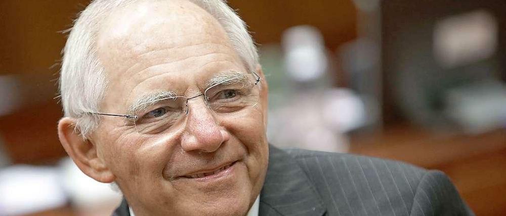 Die "Schwarze Null" war sein großes Projekt: Finanzminister Wolfgang Schäuble.