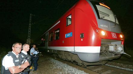 Ein Flüchtling hatte in einem Zug Reisende angegriffen und mehrere Menschen verletzt.