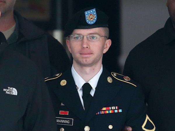 Da war sie noch Bradley Manning: Ein Foto aus der Gerichtsverhandlung im August 2013.