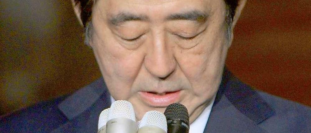 „Das ist ungeheuerlich“, erklärte Japans Regierungschef Shinzo Abe nach dem Bericht über die Ermordung einer japanischen Geisel durch den "Islamischen Staat" (IS).