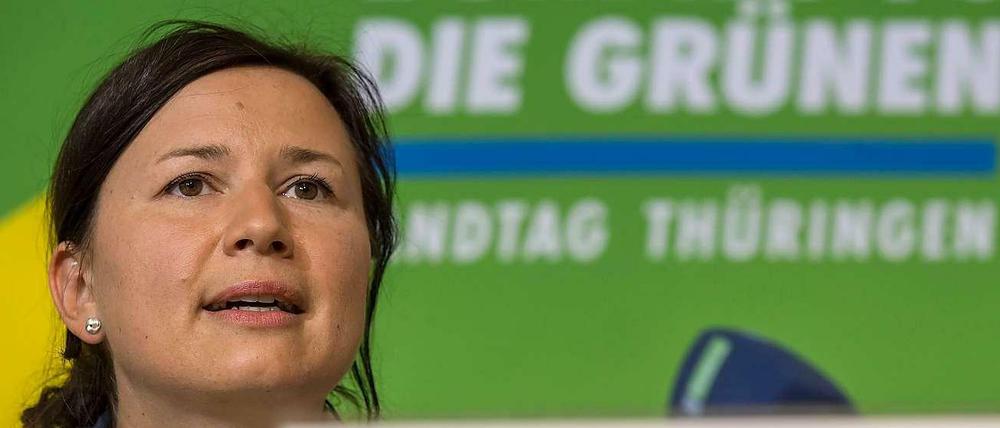 Anja Siegesmund, Vorsitzende der Grünen-Landtagsfraktion in Thüringen