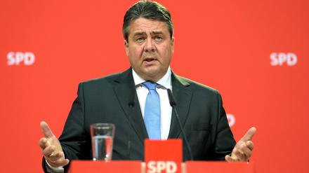 Sigmar Gabriel, SPD-Chef und Vize-Kanzler