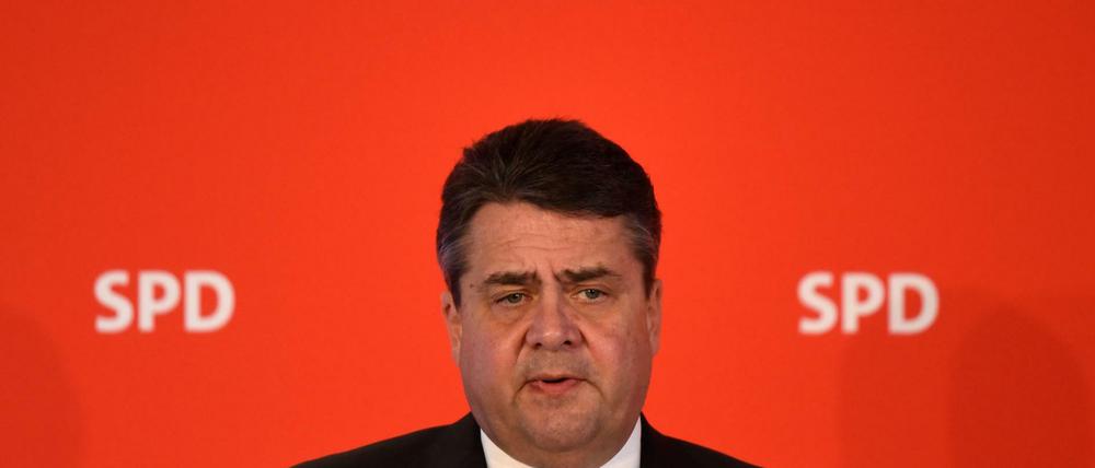 SPD-Chef Sigmar Gabriel.