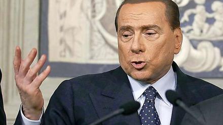 In erster Instanz verurteilt: Italiens früherer Regierungschef Silvio Berlusconi.