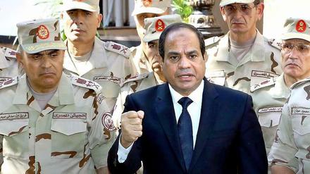 Verhängt den Ausnahmezustand: Agyptens Präsident Abdel Fattah al-Sisi.
