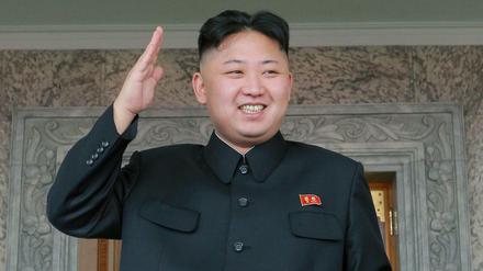 Freud sich sicher über den Friedenspreis in Indonesien. Nordkoreas Machthaber Kin Jong Un, hier ein Bild aus dem Jahr 2012. 