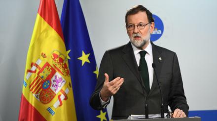 Der spanische Ministerpräsident Mariano Rajoy. 