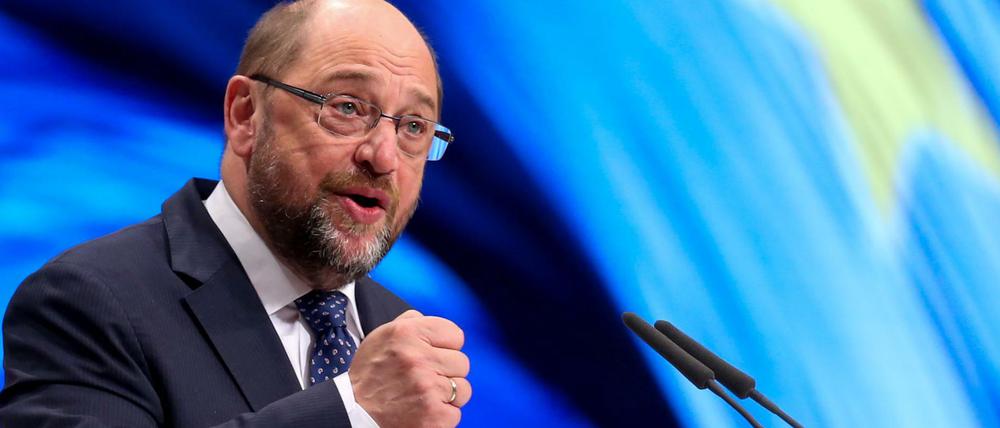 EU Parlamentspräsident Martin Schulz