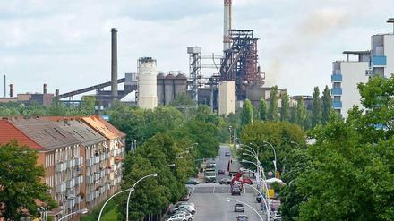 Arcelor Mittal hat das Stahlwerk in Eisenhüttenstadt übernommen. 