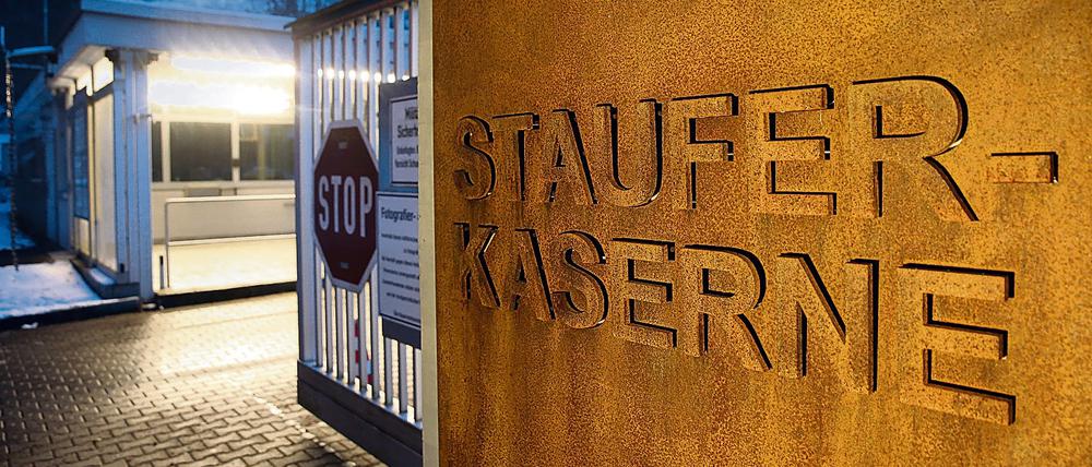 Was, wenn man drin ist? Die Staufer-Kaserne der Bundeswehr ist wegen höchst zweifelhafter Aufnahmerituale Gegenstand von Ermittlungen. 