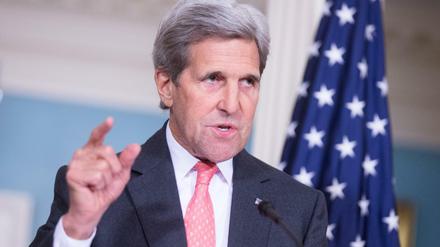 US-Außenminister John Kerry: "Nach meiner Beurteilung ist das, was Daesh Christen, Jesiden und Schiiten antut, Völkermord."