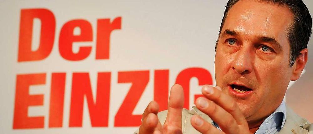 FPÖ-Chef Heinz-Christian Strache erhofft sich weitere Wahlsiege in Österreich.