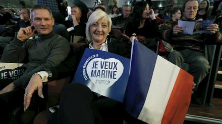 Die Front-National-Chefin Marine Le Pen.