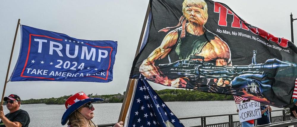 Trump-Anhänger in Florida.