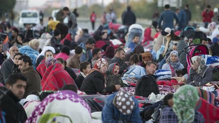 Die Slowakei verklagt die EU aufgrund der Quotenregelung für Flüchtlinge. Dieses Bild zeigt syrische Flüchtlinge in der Türkei.