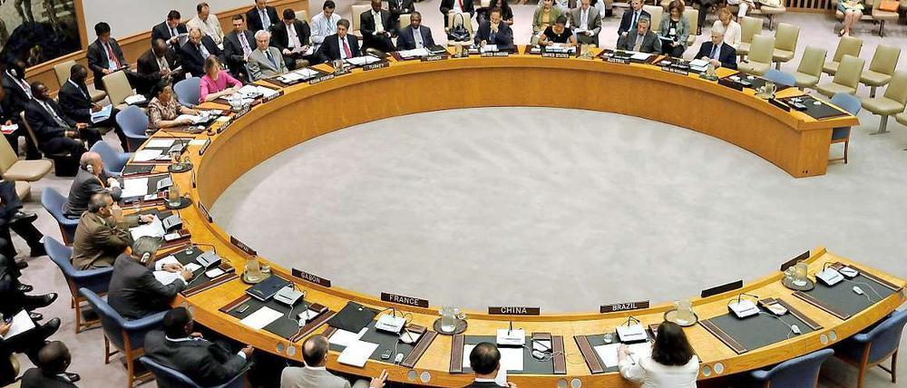 Der UN-Sicherheitsrat als mächtigstes Gremium der Vereinten Nationen hat sich zu einer "Präsidentiellen Erklärung" gegen das syrische Regime durchgerungen.
