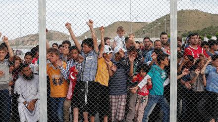 Syrische Flüchtlinge in der Türkei. 
