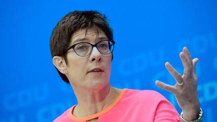 CDU-Generalsekretärin Annegret Kramp-Karrenbauer