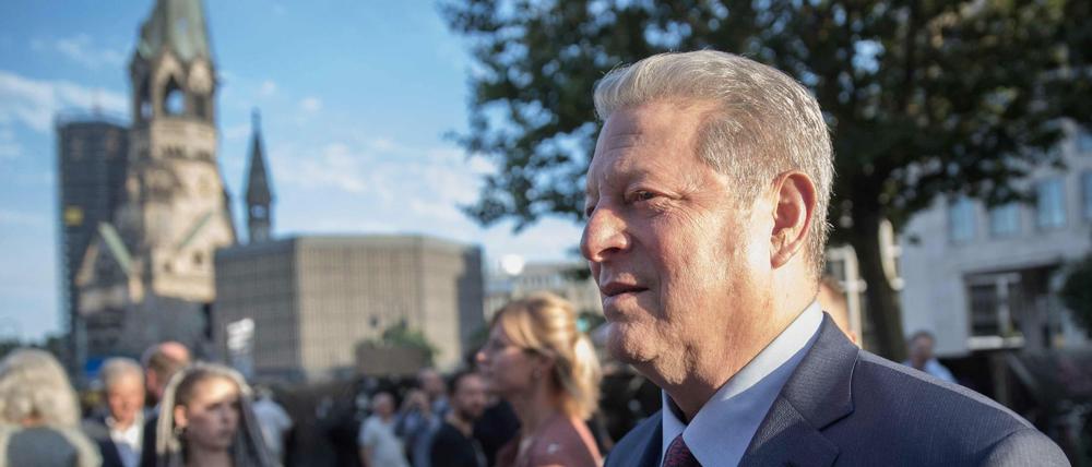 Al Gore auf dem Weg zur Europa-Premiere seines Films „Immer noch eine unbequeme Wahrheit“.