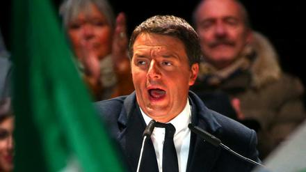 Italiens Premierminister Matteo Renzi kämpft für eine Vereinfachung von Gesetzgebung und Reformen.