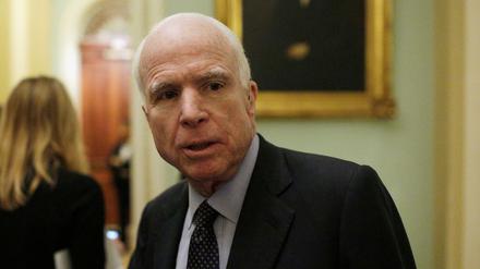 Der republikanische US-Senator John McCain. 