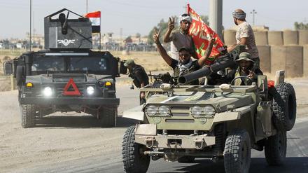 Irakische Truppen waren im Herbst gegen die Kurden im Norden vorgegangen.