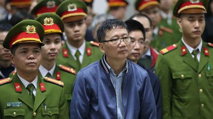 Vor Gericht: Trinh Xuan Thanh zu Prozessbeginn am Montag. 