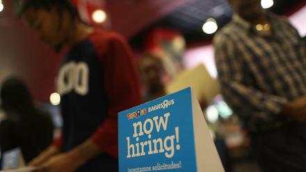Arbeitskräfte gesucht: In den USA sind in den letzten Monaten hunderttausende neue Jobs entstanden.