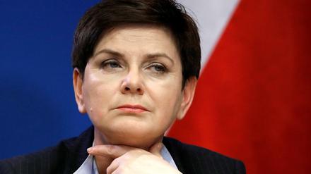 Polens Regierungschefin Beata Szydlo.