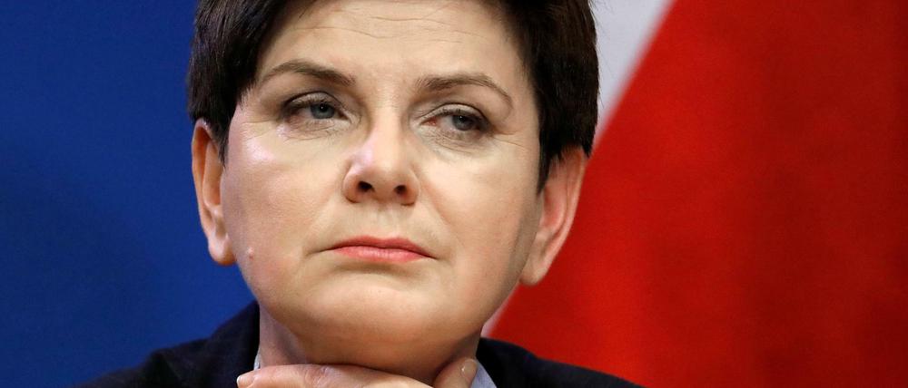 Polens Regierungschefin Beata Szydlo.