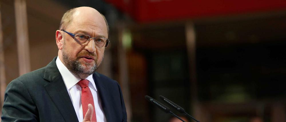 Beklagt "alte Fehler" in der Partei. SPD-Chef Martin Schulz.