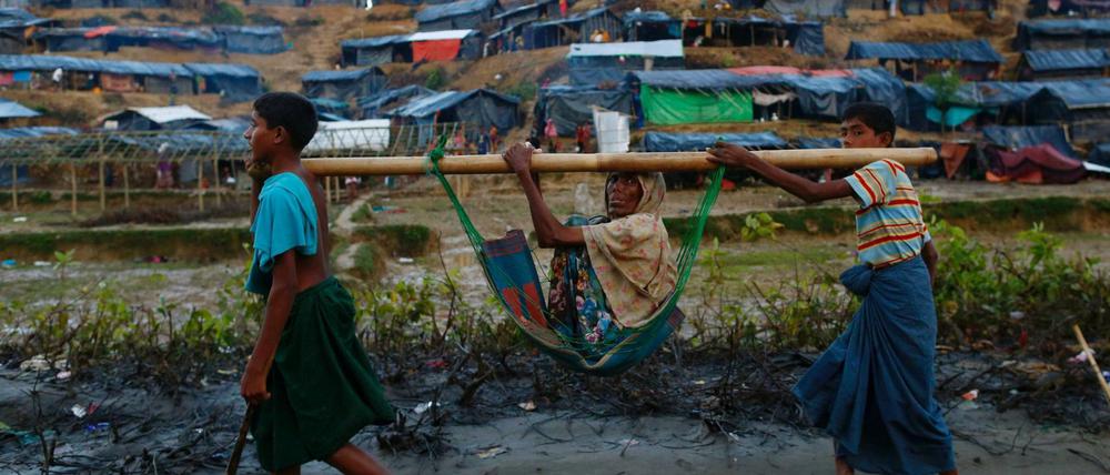 Flucht aus Myanmar: Rohingyas in Bangladesch 