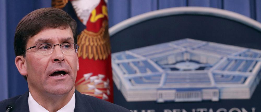 Trumps Kandidat: Mark Esper soll US-Verteidigungsminister werden 