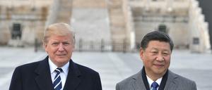 Gute Miene zu welchem Spiel? US-Präsident Donald Trump und sein chinesischer Kollege Xi Jinping wollen beim G20-Gipfel über ihren Handelsstreit sprechen.