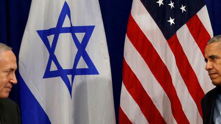 Zwei, die sich nicht mögen. Israels Premier Bejamin Netanjahu (l.) und US-Präsident Barack Obama.
