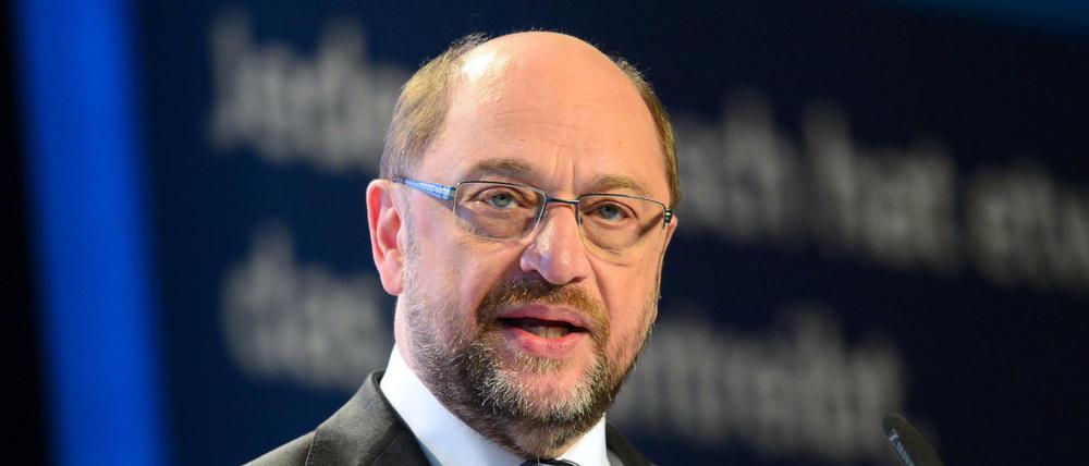 Martin Schulz, Kanzlerkandidat und Vorsitzender der SPD.