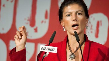 Sahra Wagenknecht kritisiert die CSU in der Zuwanderungsdebatte.