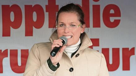 Pegida-Anführerin Tatjana Festerling