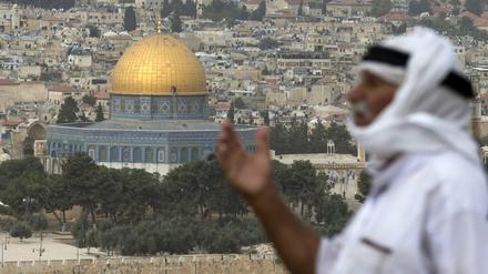 Umstrittener Ort: Muslime werfen Israel vor, den Status quo auf dem Tempelberg verändern zu wollen.