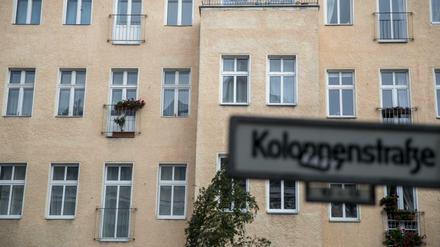Der Terrorverdächtige wohnte seit einem Jahr in einem Hinterhaus in der Kolonnenstraße in Berlin-Schöneberg.