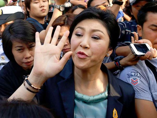 Ministerpräsidentin Yingluck Shinawatra wird die Wahl wohl gewinnen. 