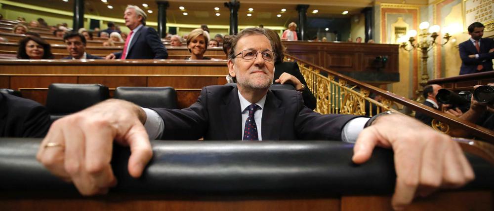 Spaniens Geschäftsführender Ministerpräsident Mariano Rajoy hat erneut die Vertrauensabstimmung im Parlament verloren. 